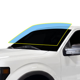 For Ford F-150 2009-2014 Precut Front Rear Windshield Premium Protection Self Healing Film Kit - Bogar Tech Designs
