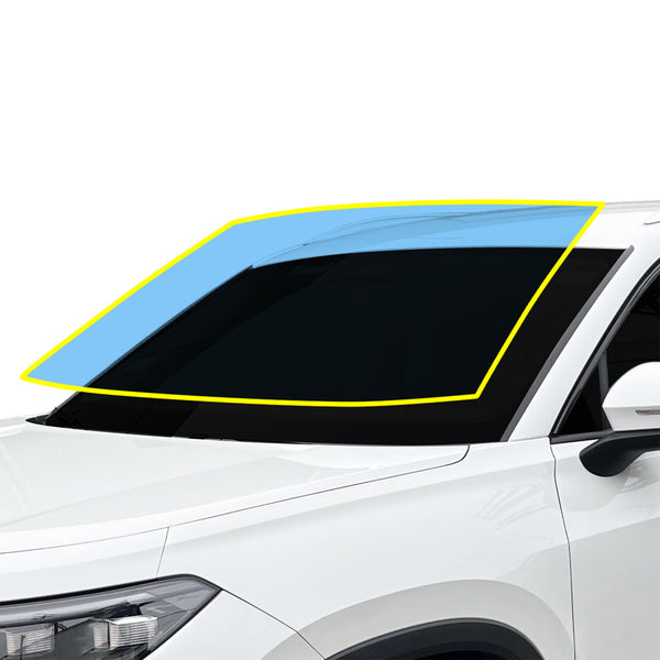 Volkswagen Tiguan 2025–2027 Windshield Protection Film Kit – Precut Clear PPF (Rock Chip Protection)
