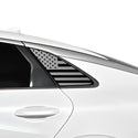 Fits Kia K5 2021-2026 Quarter Window American Flag Vinyl Decal Stickers - Bogar Tech Designs