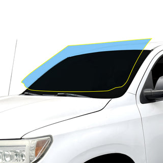 For Toyota Tundra 2007-2021 Precut Front Rear Windshield Premium Protection Self Healing Film Kit - Bogar Tech Designs