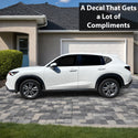 Fits Acura ADX 2025-2026 Animal Leopard Cheetah Cow Window Vinyl Decal Stickers - Bogar Tech Designs