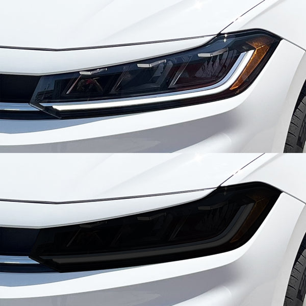 Fits Volkswagen Jetta 2025-2026 Full Headlight Taillight Precut Smoked PPF Tint Kit Film Overlay  - Bogar Tech Designs