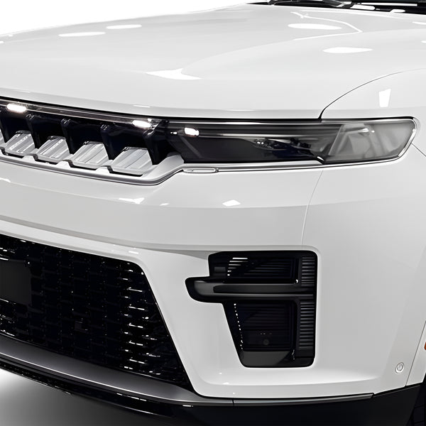 Fits Jeep Grand Wagoneer L 2026-2027 Full Headlight Taillight Precut Smoked PPF Tint Kit Film Overlay