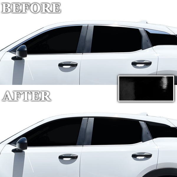 Fits Nissan Kicks 2025-2026 Vinyl Chrome Delete Grille Blackout Decal Stickers Overlay Film - Bogar Tech Designs