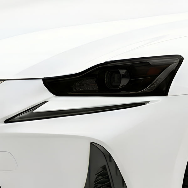 Fits Lexus IS 2017-2020 Full Headlight Taillight Precut Smoked PPF Tint Kit Film Overlay  - Bogar Tech Designs