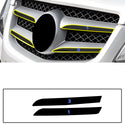 Fits Mercedes-Benz GLK 2013-2015 Vinyl Chrome Delete Grille Blackout Decal Stickers Overlay Film - Bogar Tech Designs