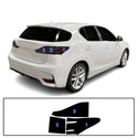 Fits Lexus CT200 2011-2018 Full Headlight Taillight Precut Smoked PPF Tint Kit Film Overlay  - Bogar Tech Designs
