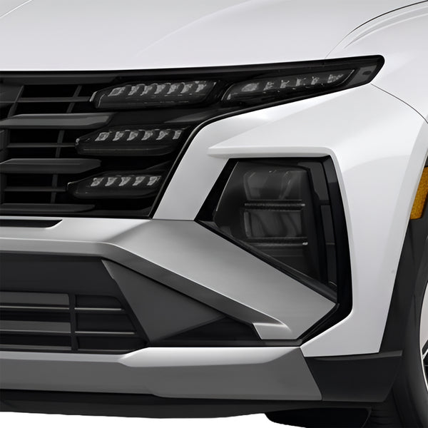 Fits Hyundai Tucson 2025-2026 Full Headlight Taillight Precut Smoked PPF Tint Kit Film Overlay  - Bogar Tech Designs