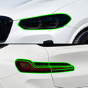 Fits BMW X4 2019-2025 Full Headlight Taillight Precut Smoked PPF Tint Kit Film Overlay  - Bogar Tech Designs