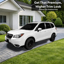 Fits Subaru Forester 2014-2018 Vinyl Chrome Delete Grille Blackout Decal Stickers Overlay Film - Bogar Tech Designs