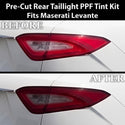 Fits Maserati Levante 2017-2020 Full Headlight Taillight Precut Smoked PPF Tint Kit Film Overlay  - Bogar Tech Designs