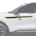 Fits Lincoln Nautilus 2024-2026 Vinyl Chrome Delete Grille Blackout Decal Stickers Overlay Film - Bogar Tech Designs
