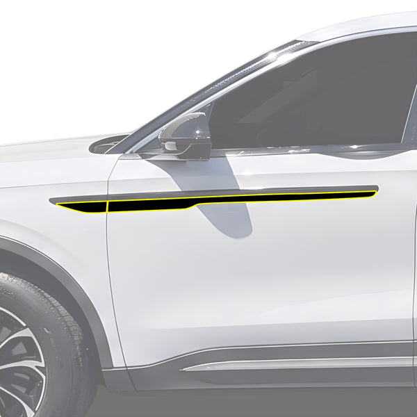 Fits Lincoln Nautilus 2024-2026 Vinyl Chrome Delete Grille Blackout Decal Stickers Overlay Film - Bogar Tech Designs