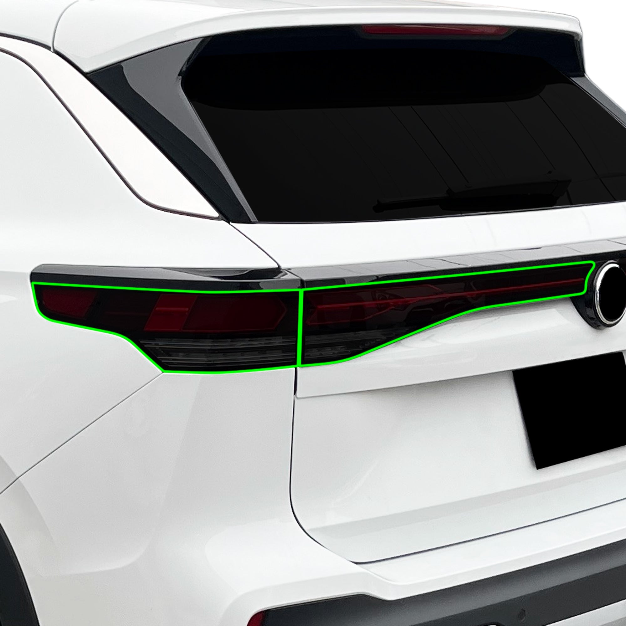 Fits Volkswagen Tiguan 2025-2027 Full Headlight Taillight Precut Smoked PPF Tint Kit Film Overlay  - Bogar Tech Designs
