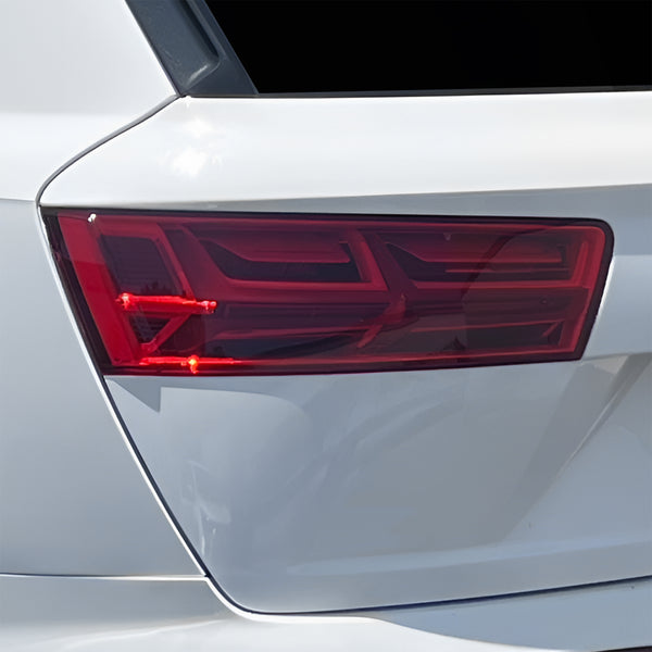 Fits Audi Q7 2017-2019 Full Headlight Taillight Precut Smoked PPF Tint Kit Film Overlay  - Bogar Tech Designs