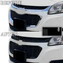Fits Chevrolet Malibu 2013-2015 Vinyl Chrome Delete Grille Blackout Decal Stickers Overlay Film - Bogar Tech Designs