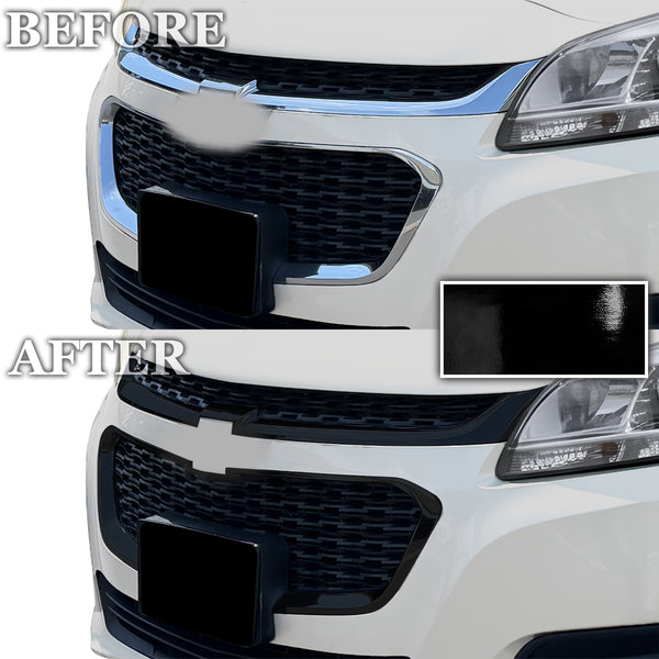 Fits Chevrolet Malibu 2013-2015 Vinyl Chrome Delete Grille Blackout Decal Stickers Overlay Film - Bogar Tech Designs