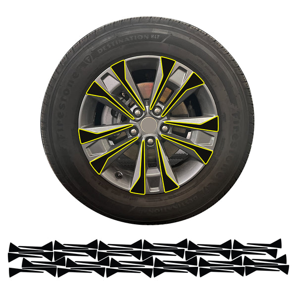 Fits Chevrolet Equinox 2025-2027 Vinyl Chrome Delete Grille Blackout Decal Stickers Overlay Film - Bogar Tech Designs