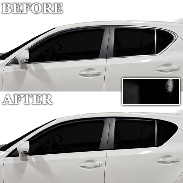 Fits Lexus CT200 2014-2018 Vinyl Chrome Delete Grille Blackout Decal Stickers Overlay Film - Bogar Tech Designs