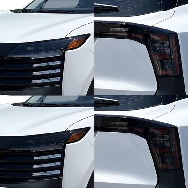 Fits Nissan Kicks 2025-2026 Full Headlight Taillight Precut Smoked PPF Tint Kit Film Overlay  - Bogar Tech Designs