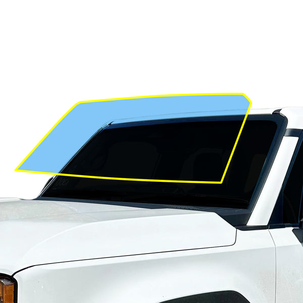 Toyota Land Cruiser 2024–2026 Windshield Protection Film Kit – Precut Clear PPF (Rock Chip Protection)