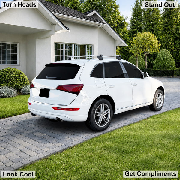 Fits Audi Q5 2013-2017 Full Headlight Taillight Precut Smoked PPF Tint Kit Film Overlay  - Bogar Tech Designs