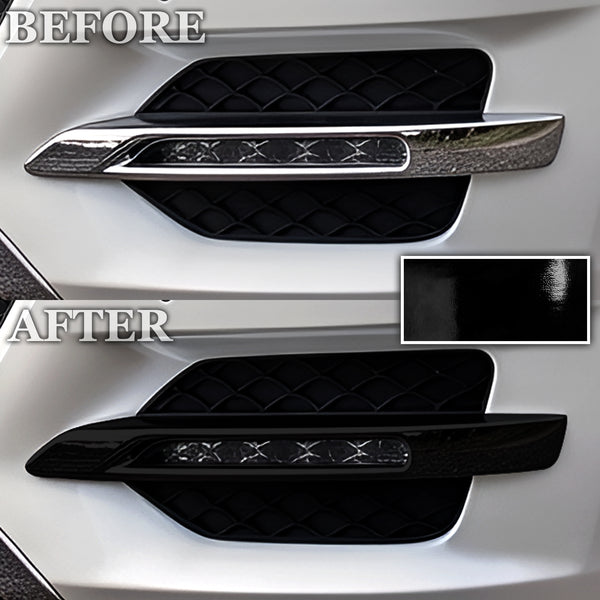 Fits Mercedes-Benz GLK 2013-2015 Vinyl Chrome Delete Grille Blackout Decal Stickers Overlay Film - Bogar Tech Designs