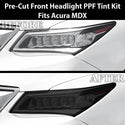 Fits Acura MDX 2014-2016 Full Headlight Taillight Precut Smoked PPF Tint Kit Film Overlay  - Bogar Tech Designs