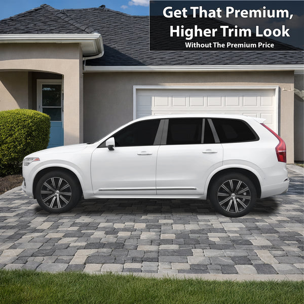 Fits Volvo XC90 2020-2025 Vinyl Chrome Delete Grille Blackout Decal Stickers Overlay Film - Bogar Tech Designs