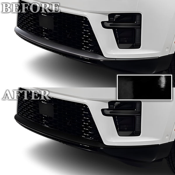 Fits Jeep Grand Wagoneer L 2026-2027 Vinyl Chrome Delete Grille Blackout Decal Stickers Overlay Film - Bogar Tech Designs