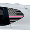 Fits Acura ADX 2025-2026 Quarter Window American Flag Vinyl Decal Stickers - Bogar Tech Designs