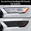 Fits Audi Q7 2020-2024 Full Headlight Taillight Precut Smoked PPF Tint Kit Film Overlay  - Bogar Tech Designs