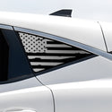 Fits Nissan Murano 2025-2026 Quarter Window American Flag Vinyl Decal Stickers - Bogar Tech Designs