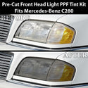 Fits Mercedes-Benz C280 1994-2000 Full Headlight Taillight Precut Smoked PPF Tint Kit Film Overlay  - Bogar Tech Designs