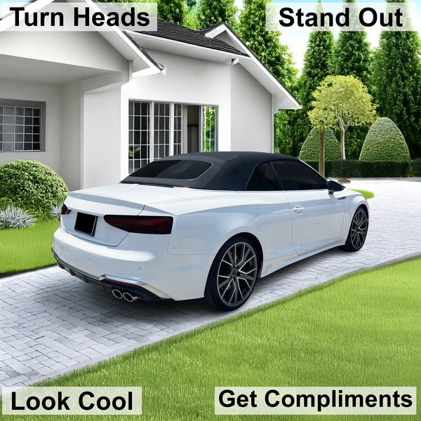 Fits Audi S5 2020-2024 Full Headlight Taillight Precut Smoked PPF Tint Kit Film Overlay  - Bogar Tech Designs