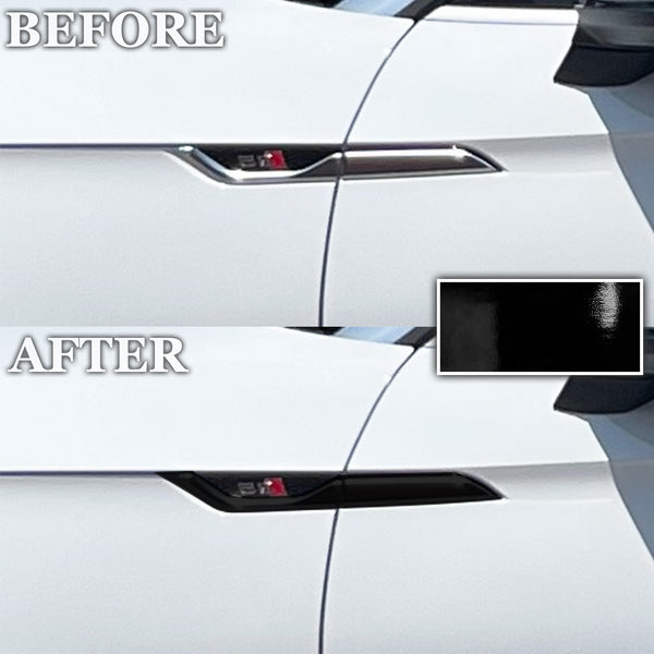Fits Audi S5 Convertible 2020-2024 Vinyl Chrome Delete Grille Blackout Decal Stickers Overlay Film
