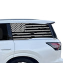 Fits Infiniti QX80 2025-2027 Quarter Window American Flag Vinyl Decal Stickers - Bogar Tech Designs