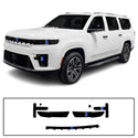 Fits Jeep Grand Wagoneer L 2026-2027 Full Headlight Taillight Precut Smoked PPF Tint Kit Film Overlay  - Bogar Tech Designs