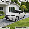 Fits Lexus CT200 2011-2018 Full Headlight Taillight Precut Smoked PPF Tint Kit Film Overlay  - Bogar Tech Designs