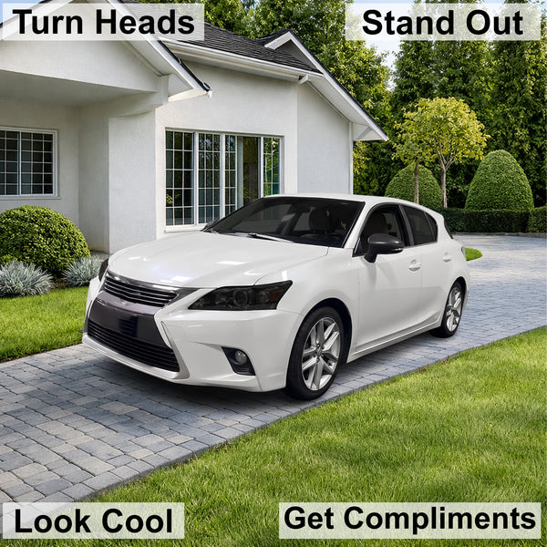 Fits Lexus CT200 2011-2018 Full Headlight Taillight Precut Smoked PPF Tint Kit Film Overlay  - Bogar Tech Designs