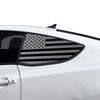 Fits Hyundai Genesis Coupe 2010-2016 Quarter Window American Flag Vinyl Decal Stickers - Bogar Tech Designs