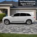 Fits Audi Q7 2020-2024 Vinyl Chrome Delete Grille Blackout Decal Stickers Overlay Film - Bogar Tech Designs