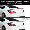 Fits Hyundai Genesis 2013-2016 Full Headlight Taillight Precut Smoked PPF Tint Kit Film Overlay  - Bogar Tech Designs