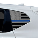 Fits Acura ADX 2025-2026 Quarter Window American Flag Vinyl Decal Stickers - Bogar Tech Designs