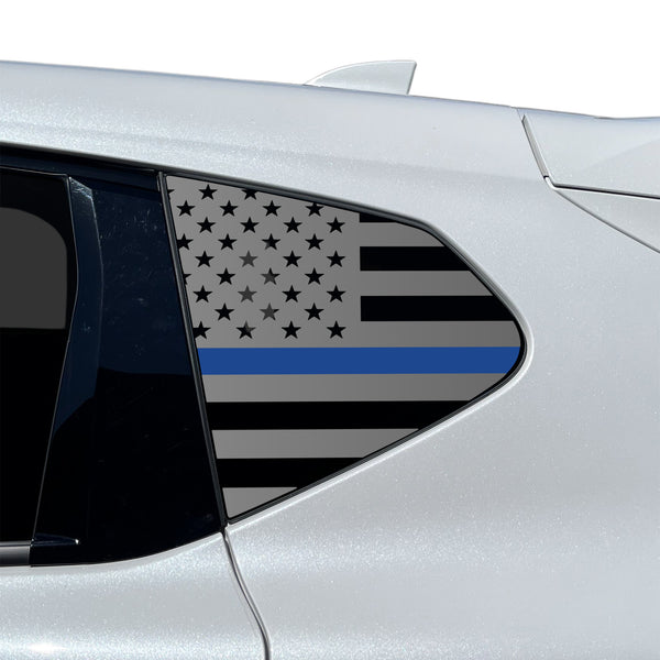 Fits Acura ADX 2025-2026 Quarter Window American Flag Vinyl Decal Stickers - Bogar Tech Designs
