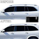 Fits Mercedes-Benz GLS 2024-2026 Vinyl Chrome Delete Grille Blackout Decal Stickers Overlay Film - Bogar Tech Designs