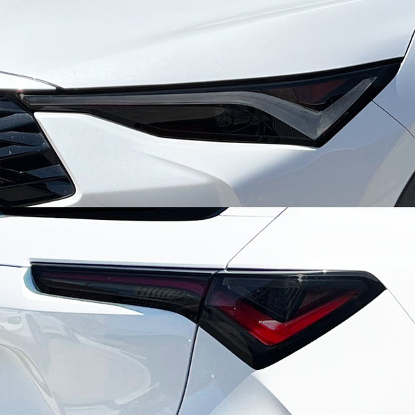 Fits Acura ADX 2025-2026 Full Headlight Taillight Precut Smoked PPF Tint Kit Film Overlay  - Bogar Tech Designs