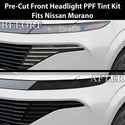 Fits Nissan Murano 2025-2026 Full Headlight Taillight Precut Smoked PPF Tint Kit Film Overlay  - Bogar Tech Designs