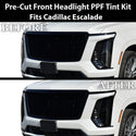Fits Cadillac Escalade 2025-2026 Full Headlight Taillight Precut Smoked PPF Tint Kit Film Overlay  - Bogar Tech Designs