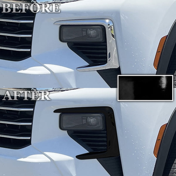 Fits Chevrolet Traverse 2024-2026 Vinyl Chrome Delete Grille Blackout Decal Stickers Overlay Film - Bogar Tech Designs